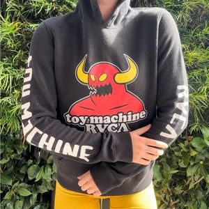 RVCA 👹 Toy Machine Hoodie